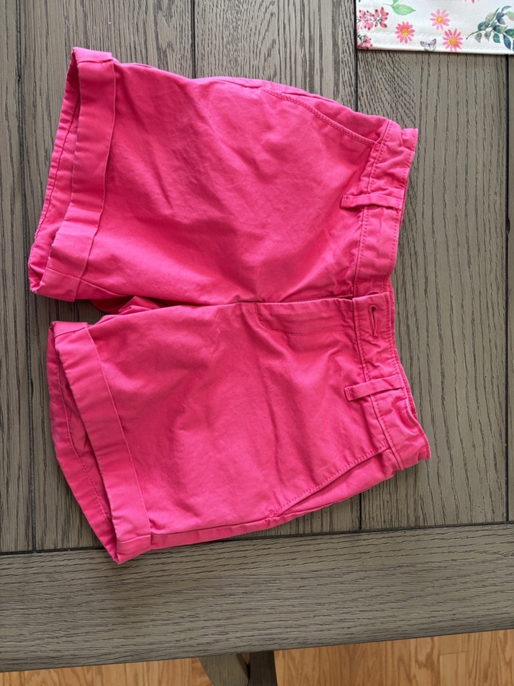 GAP Bright Pink Girls' Casual Cotton Shorts